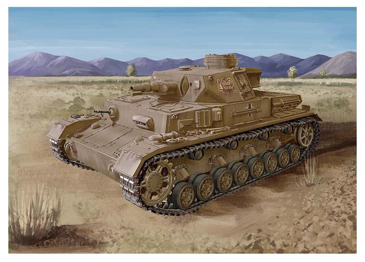 1/35 ドイツIV号戦車F型・伝令バイクセット“北アフリカ戦線”: スケール